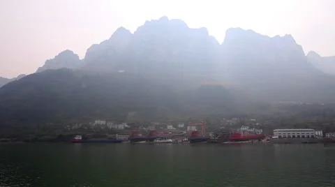 Yangtze Stock Footage ~ Royalty Free Stock Videos 