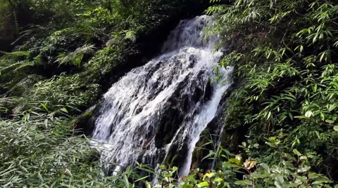 CHINA THREE GORGES YANGTZE RIVER BEAUTIFUL WATERFALL Stock Footage 49439971