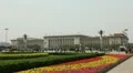 China, Tiananmen Square in center of Beijing, Gate to Forbidden City HD Footage