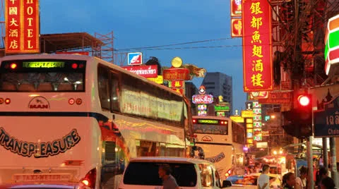 The China Town Stock Footage 25509854