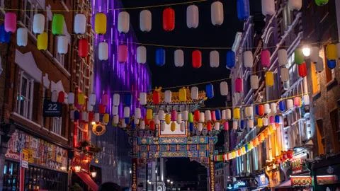 China Town gate Stock Photos