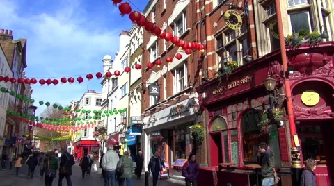 China  town in wind 스톡 동영상 49970469