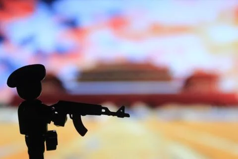 China war Stock Photos