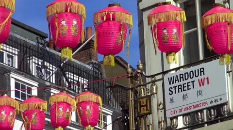 China wardour lanterns Stock Footage 49971291
