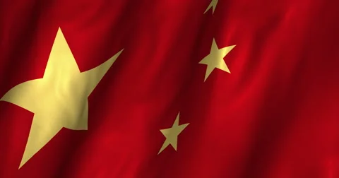 China Waving Flag-4K Stock Footage 47069602