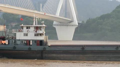 China Yangtze freighter Vidéo 67593835