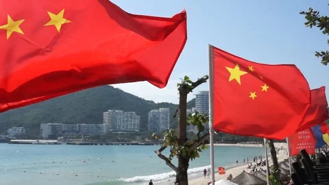 Chinaflags Stock Footage 103246947