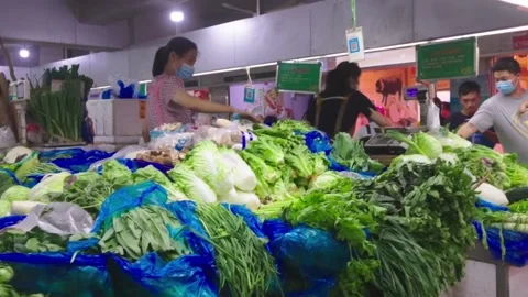 China's CPI increased 1% year-on-year in July, CHINA, CN - 09 Aug 2021 Stock Footage 204049038