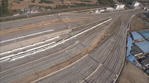 China's high-speed rail network Stock Footage 171566583