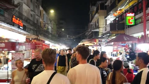 Chinatown in Asia Video stock 336687127