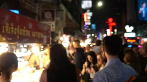 Chinatown in Asia Stock Footage 336687134