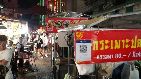 Chinatown in Asia Stock Footage 336687157