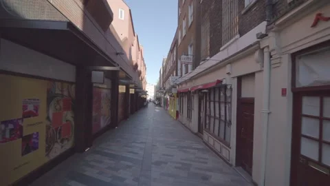 Chinatown bubble tea queuing during coronavirus Stock Footage 135339533