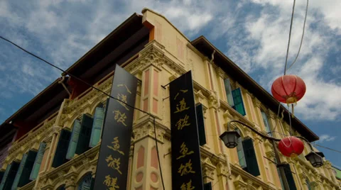 Chinatown Building Timelapse 動画素材 31277136