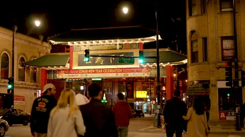 Chinatown Chicago Stock Footage 151982086