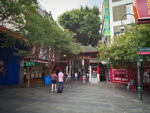 Chinatown Gateway Foto stock