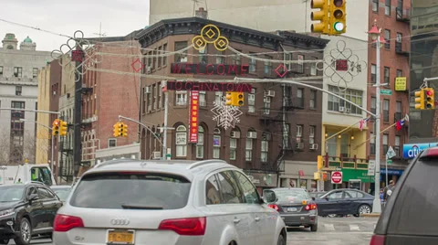 Chinatown in NYC Stock Footage 35142785