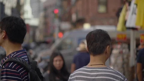 Chinatown Sidewalk Stock-Footage 112268696