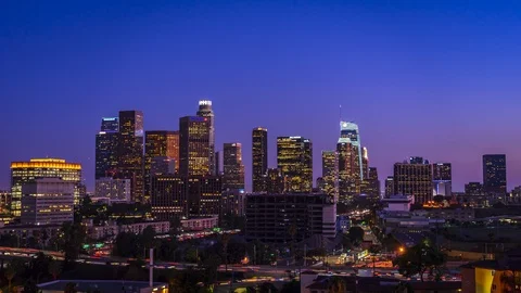 Chinatown Sunset Night 480 pics 3 sec int 08-03-18 h264-420 4K 29.97 UHQ Stock Footage 93943053