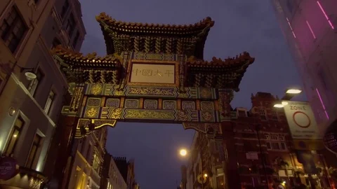 ChinaTownUK01 Stock Footage 85239574