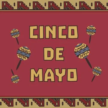 Chinco de Mayo Stock Illustration