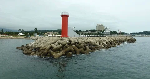 Chineese lighthouse Stock-Footage 90224417