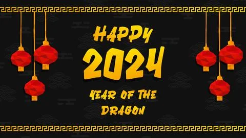 Chines Year of the Dragon Stock-Illustration