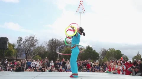 Chinese Acrobat Stock-Footage 194547214