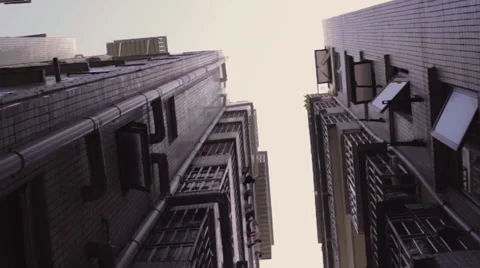 Chinese Affordable Housing Complex Stock Footage 61064410