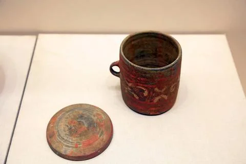 Chinese ancient ceramic ware Stock Photos