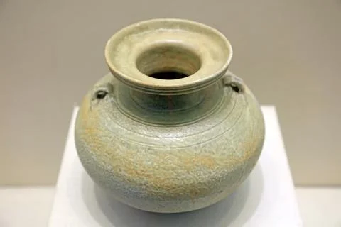 Chinese ancient ceramic ware Stock Photos