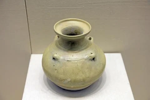 Chinese ancient ceramic ware Stock Photos