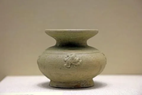 Chinese ancient ceramic ware Stock Photos