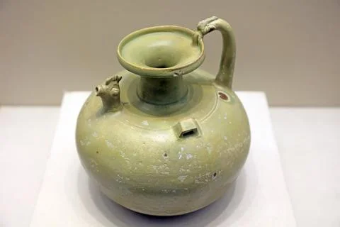 Chinese ancient ceramic ware Stock Photos
