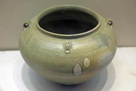 Chinese ancient ceramic ware Stock Photos