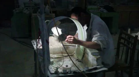 Chinese Artisan Stock Footage 12030757