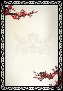 Chinese background Stock Illustration