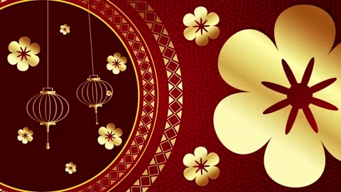Chinese Background V6 Stock Footage 343916530