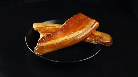 Chinese Bacon Stock Footage 111638016