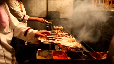 Chinese BBQ Stockbeeldmateriaal 513656