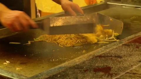 Chinese Buffet grill Video stock 72084970