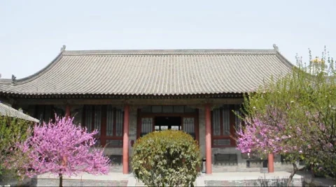 Chinese building Stock Footage 887306