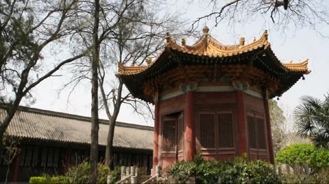 Chinese building Stock Footage 887395