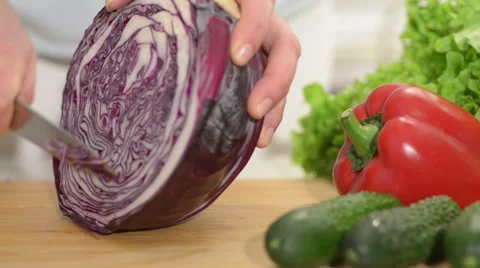 Chinese cabbage 22 Stock Footage 47609305