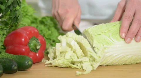 Chinese cabbage Stock Footage 47506576