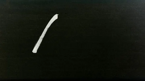 Chinese calligraphy of "rice" Video stock 70085268
