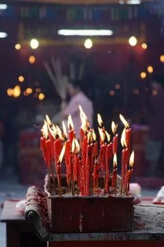Chinese Candle Stock Photos