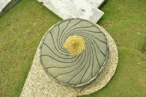 Chinese cemetery in Central Java, Indonesia Stock Photos