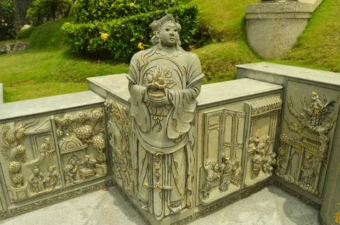 Chinese cemetery in Central Java, Indonesia Stock-Fotos