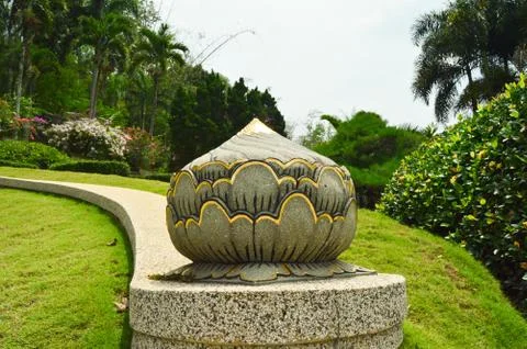 Chinese cemetery in Central Java, Indonesia Foto stock